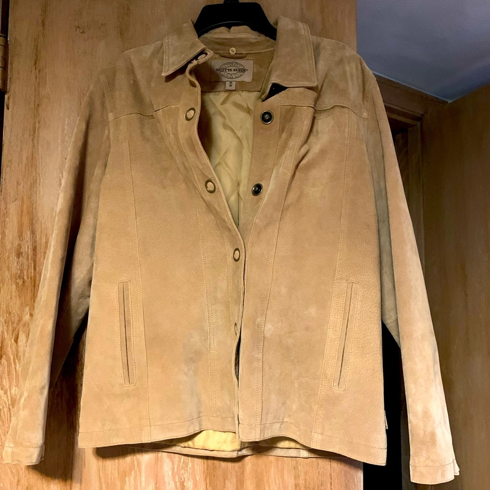 Suede coat